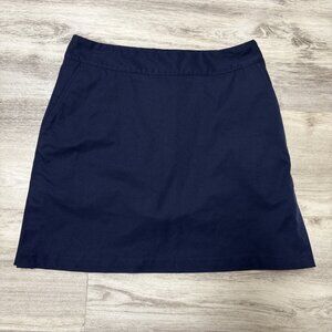 Adidas Athletic Skort Womens 6 Blue Climacool Golf Tennis Pickleball Skirt